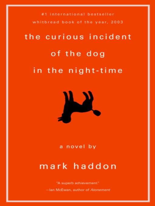 Cover image for The Curious Incident of the Dog in the Night-Time